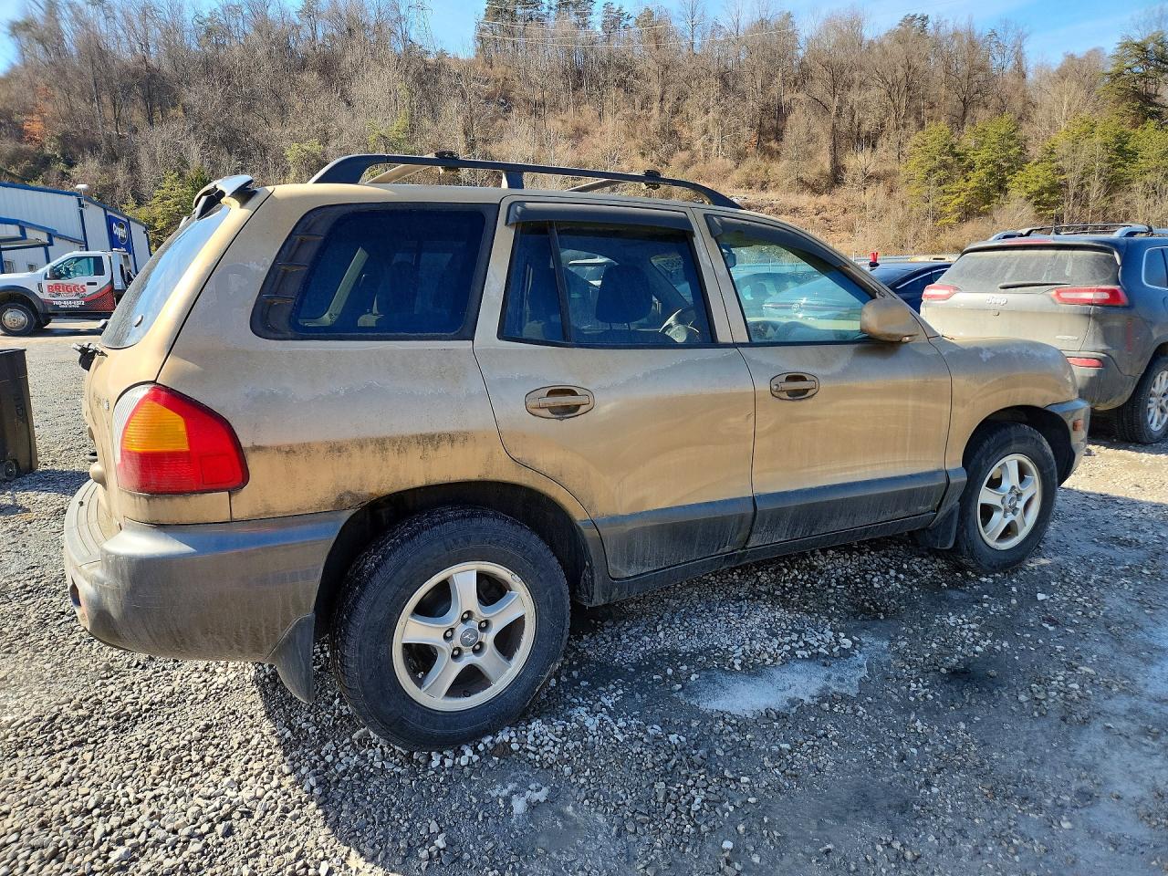 2002 Hyundai Santa Fe Gls Tan vin: KM8SC73D62U336444
