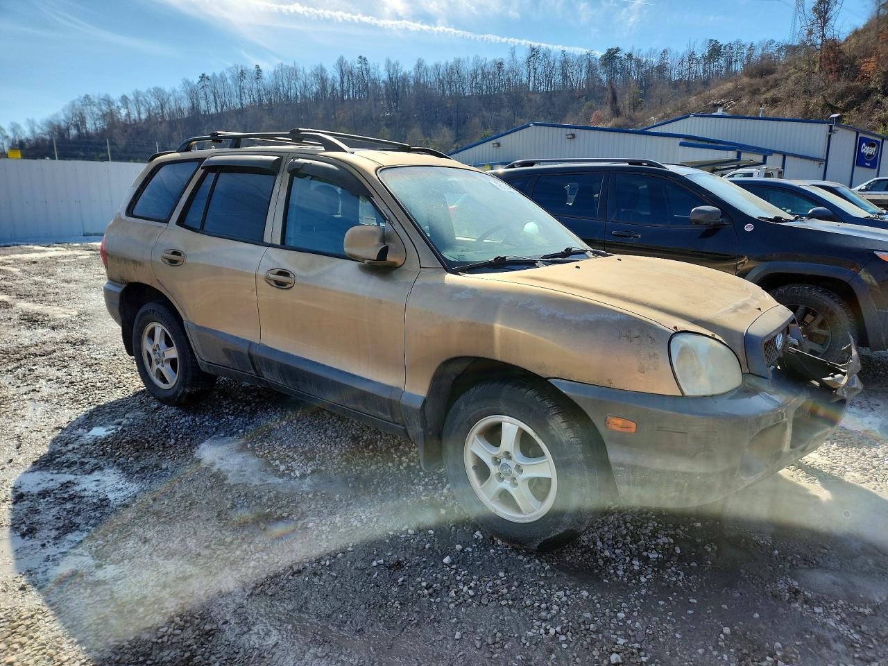 2002 Hyundai Santa Fe Gls Tan vin: KM8SC73D62U336444