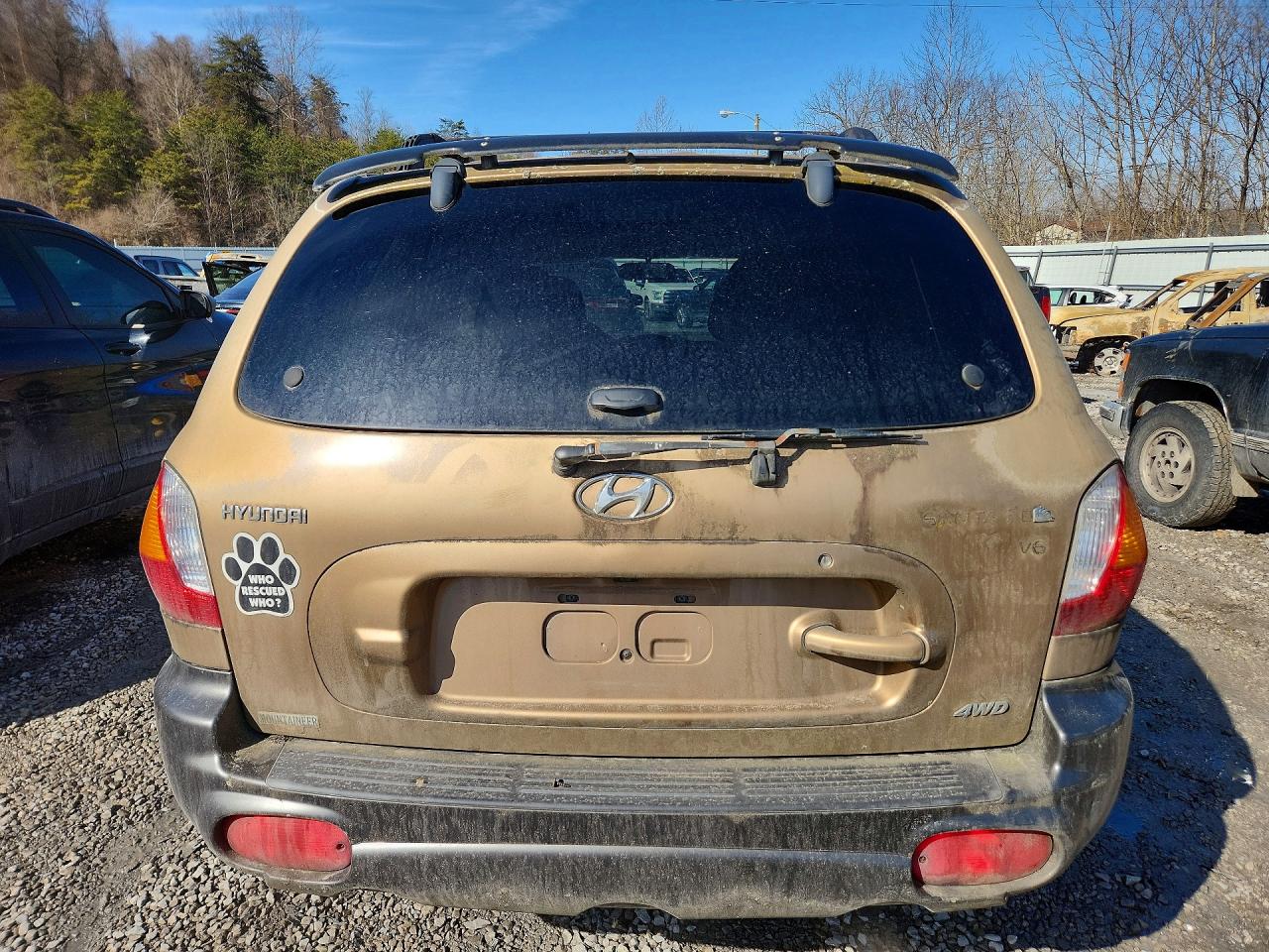 2002 Hyundai Santa Fe Gls Tan vin: KM8SC73D62U336444