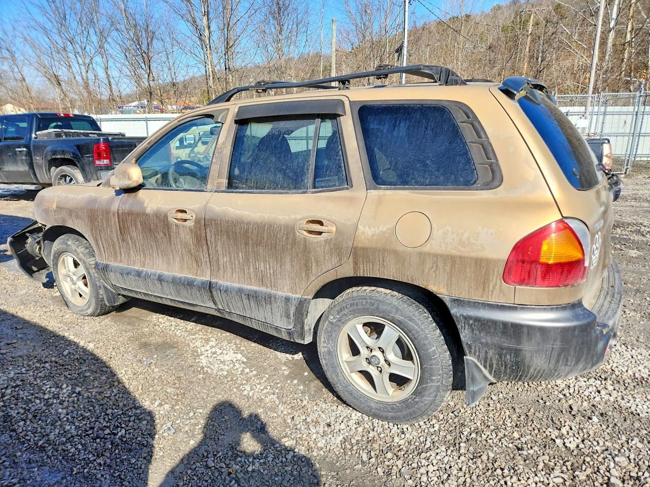 2002 Hyundai Santa Fe Gls Tan vin: KM8SC73D62U336444