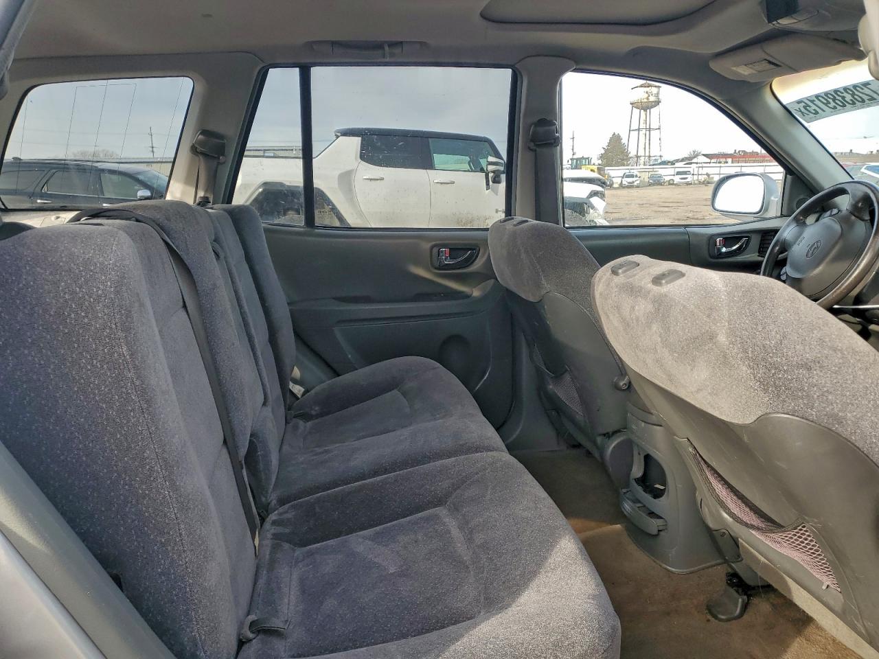2003 Hyundai Santa Fe Gls Silver vin: KM8SC73D63U378596