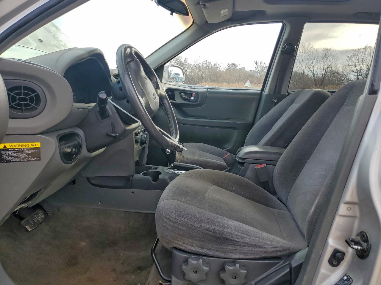 2003 Hyundai Santa Fe Gls Silver vin: KM8SC73D63U378596