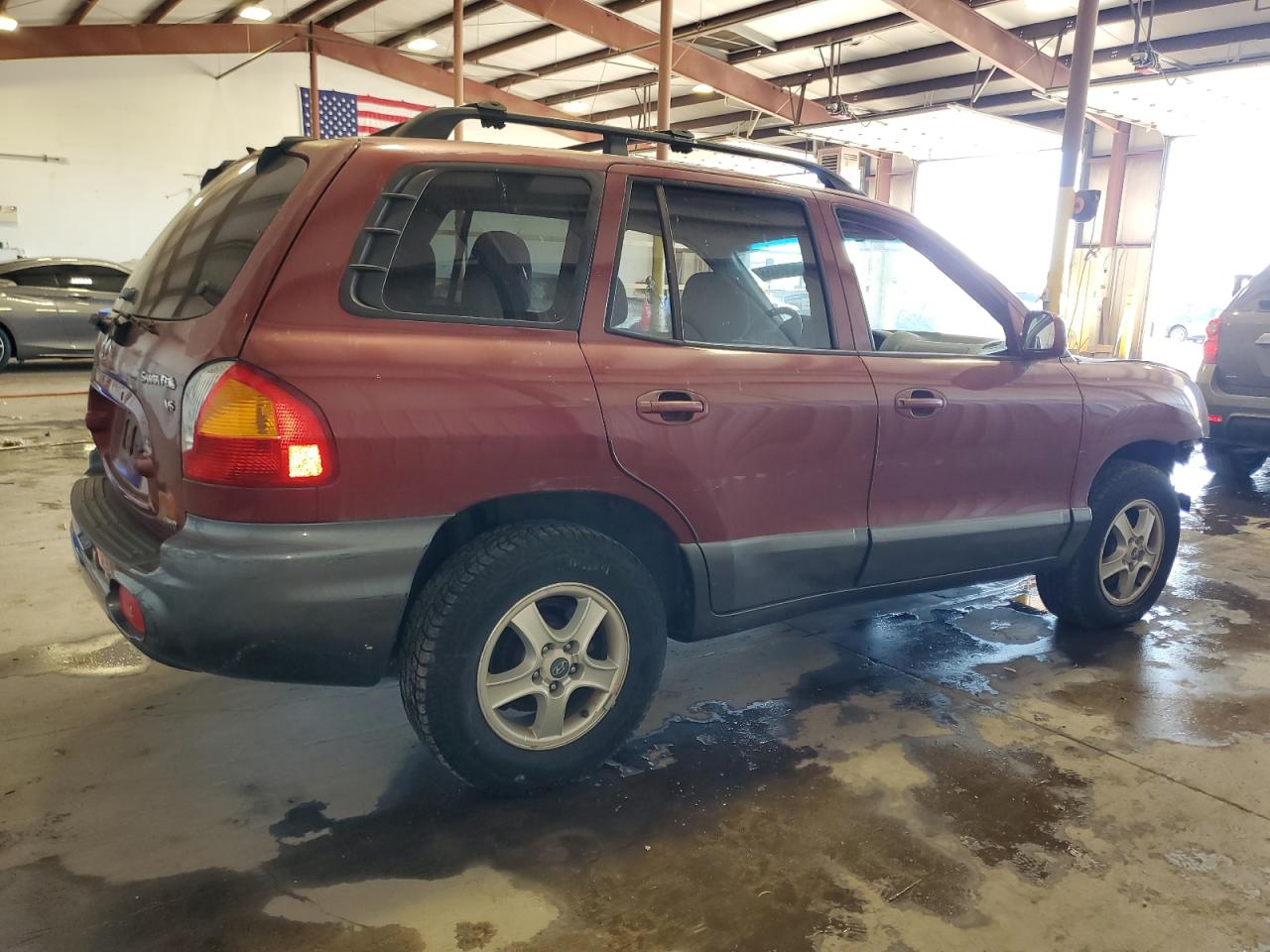 2004 Hyundai Santa Fe Gls Maroon vin: KM8SC73D64U621373