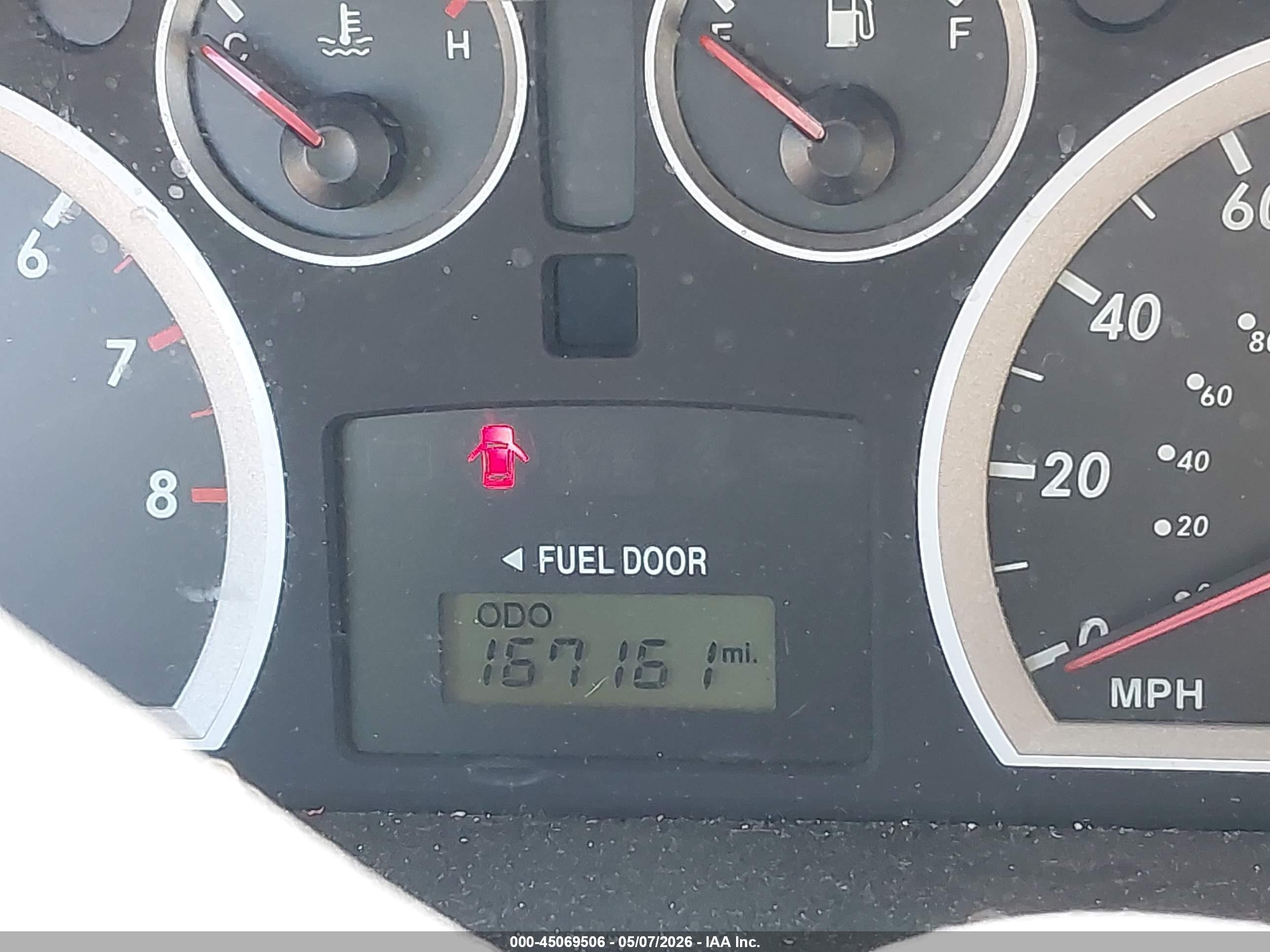 2005 Hyundai Santa Fe Gls Red vin: KM8SC73D65U910089