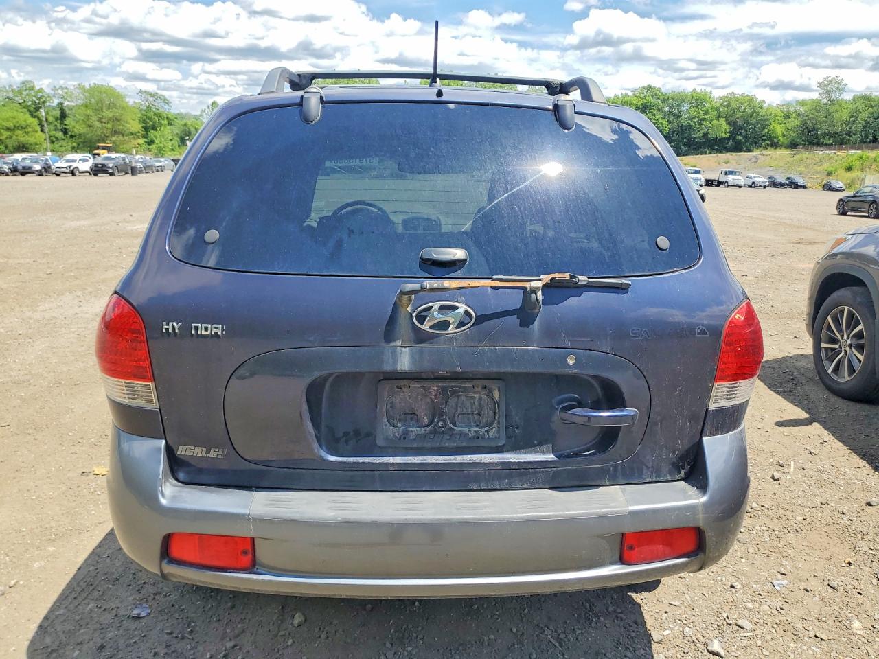 2005 Hyundai Santa Fe Gls Blue vin: KM8SC73D65U954853