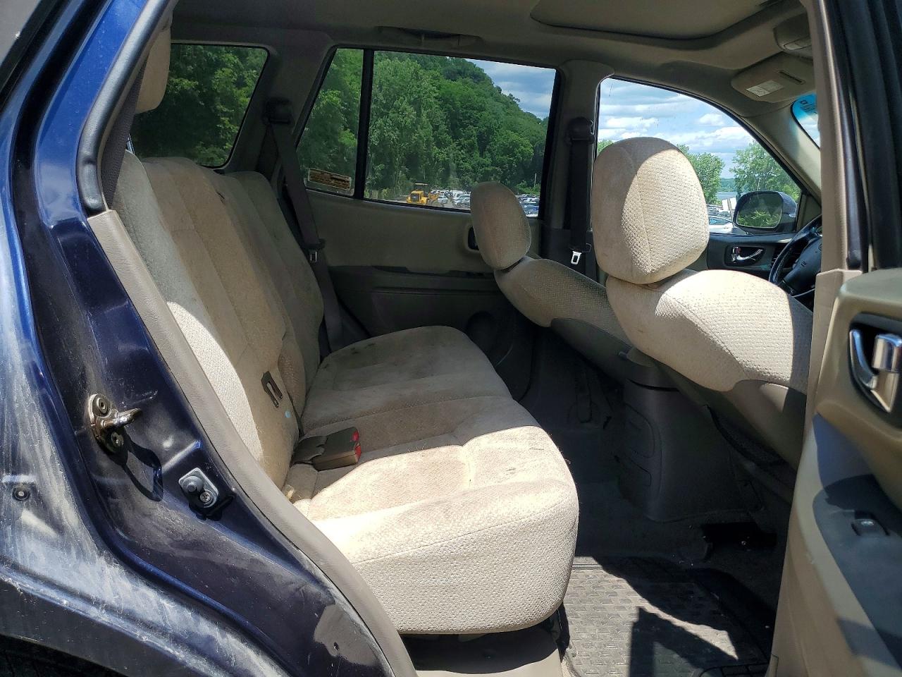 2005 Hyundai Santa Fe Gls Blue vin: KM8SC73D65U954853