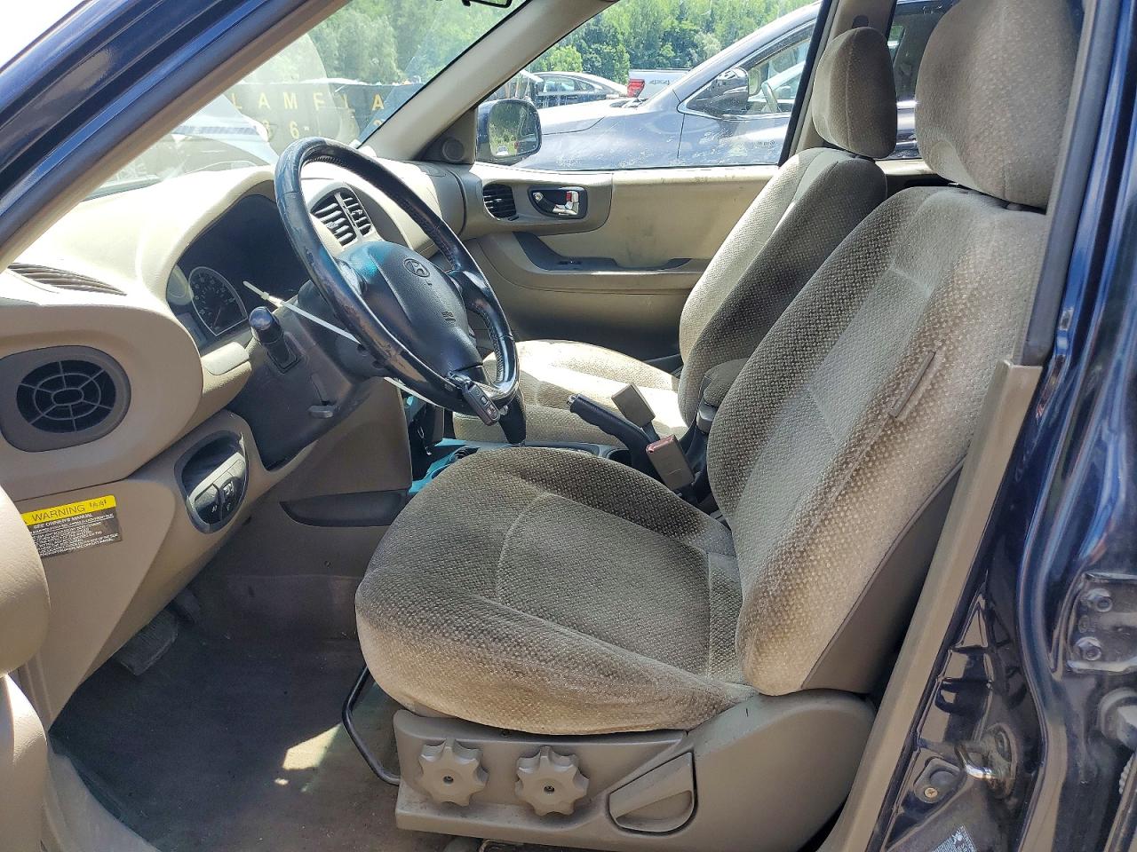 2005 Hyundai Santa Fe Gls Blue vin: KM8SC73D65U954853