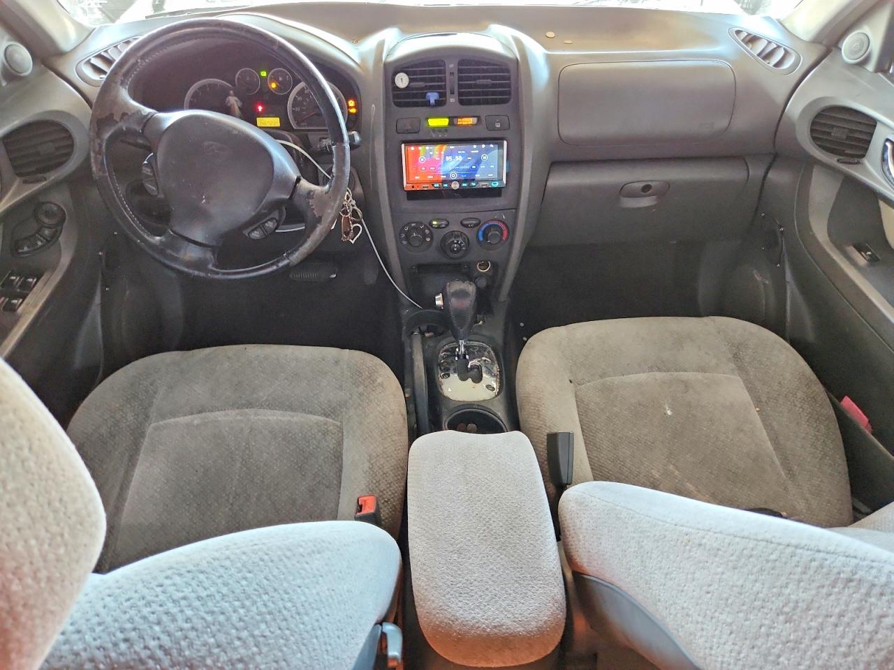 2005 Hyundai Santa Fe Gls Silver vin: KM8SC73D65U959213