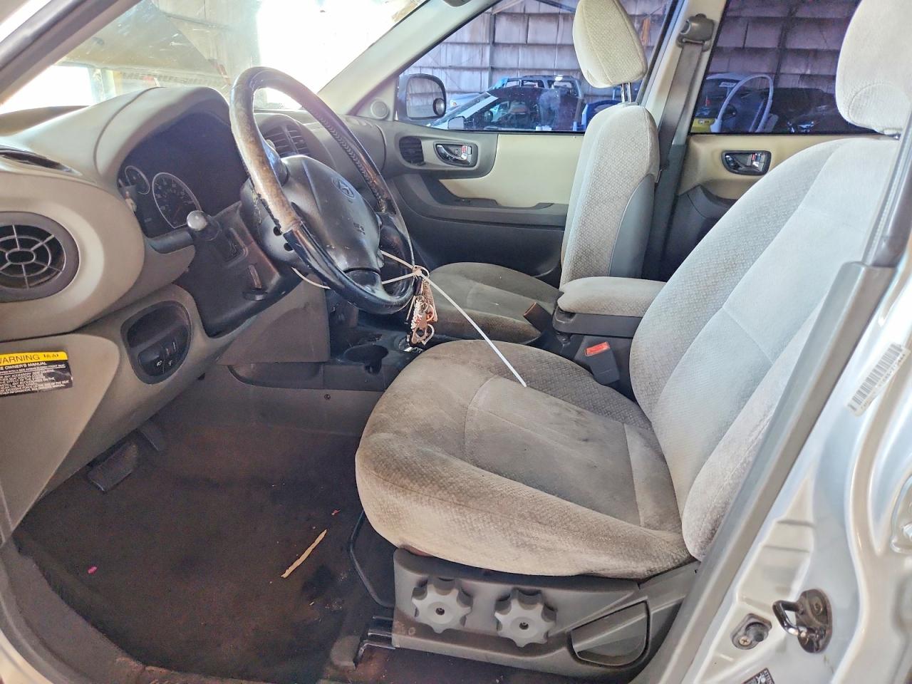 2005 Hyundai Santa Fe Gls Silver vin: KM8SC73D65U959213