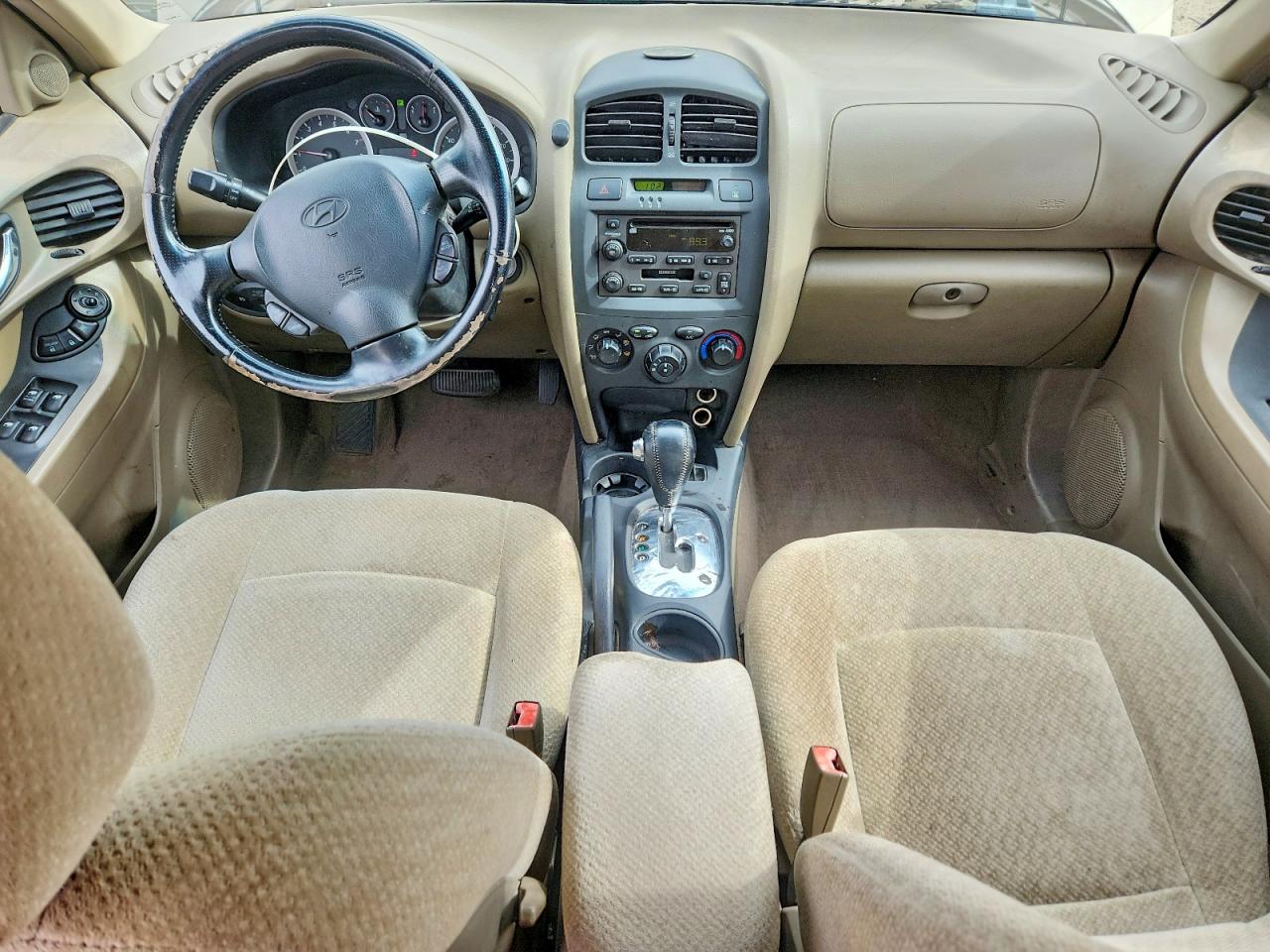 2005 Hyundai Santa Fe Gls Коричневый vin: KM8SC73D65U973452