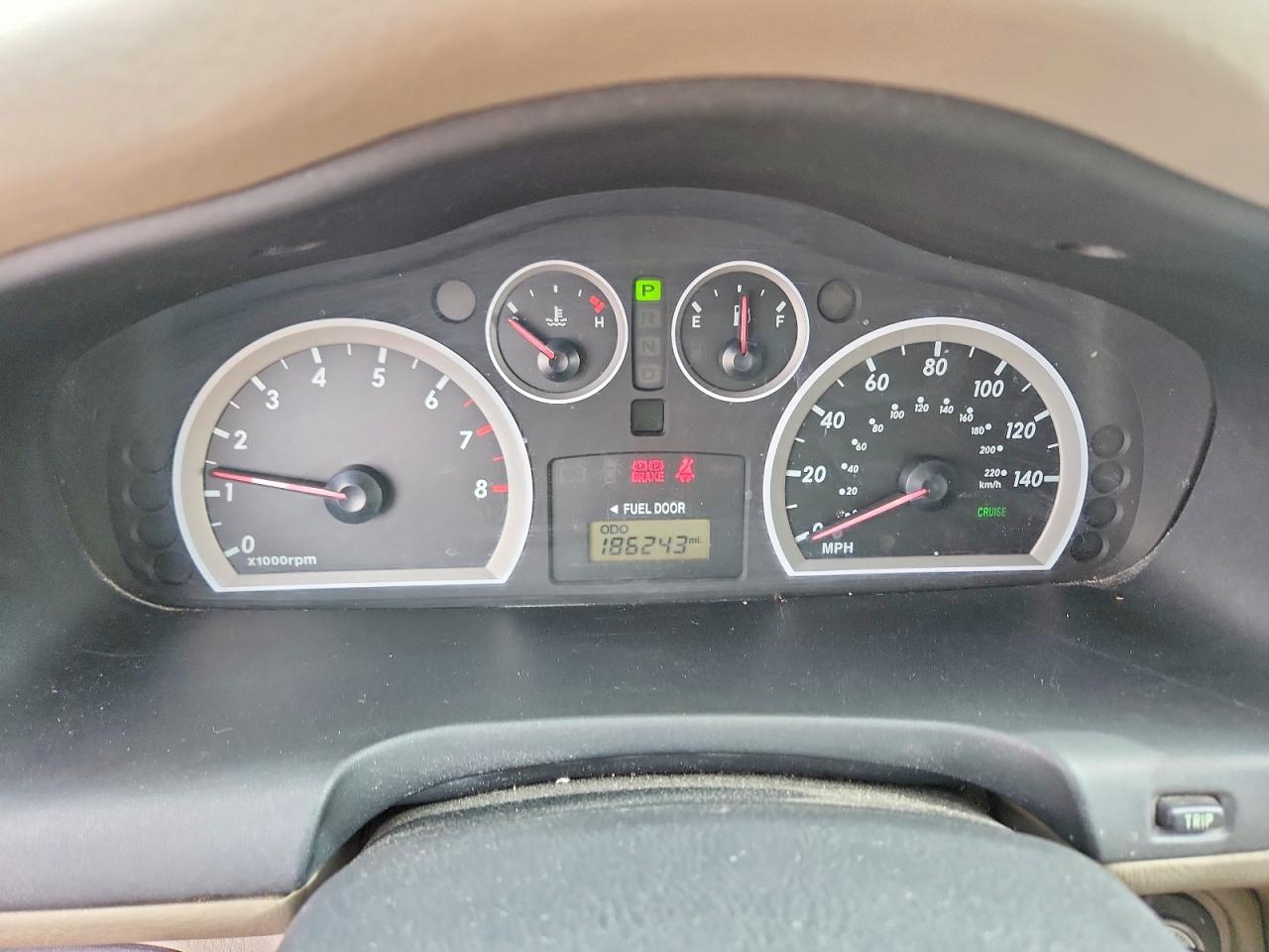 2005 Hyundai Santa Fe Gls Коричневый vin: KM8SC73D65U973452