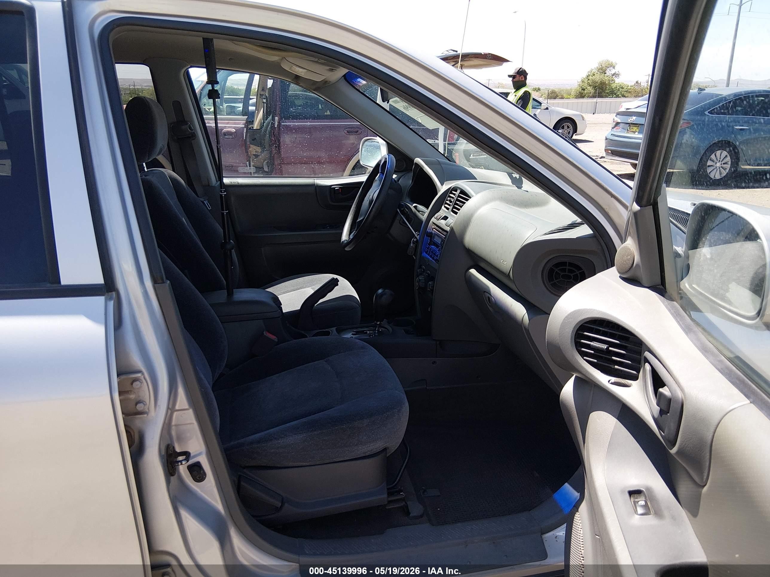2002 Hyundai Santa Fe Gls/lx Gray vin: KM8SC73D72U243965