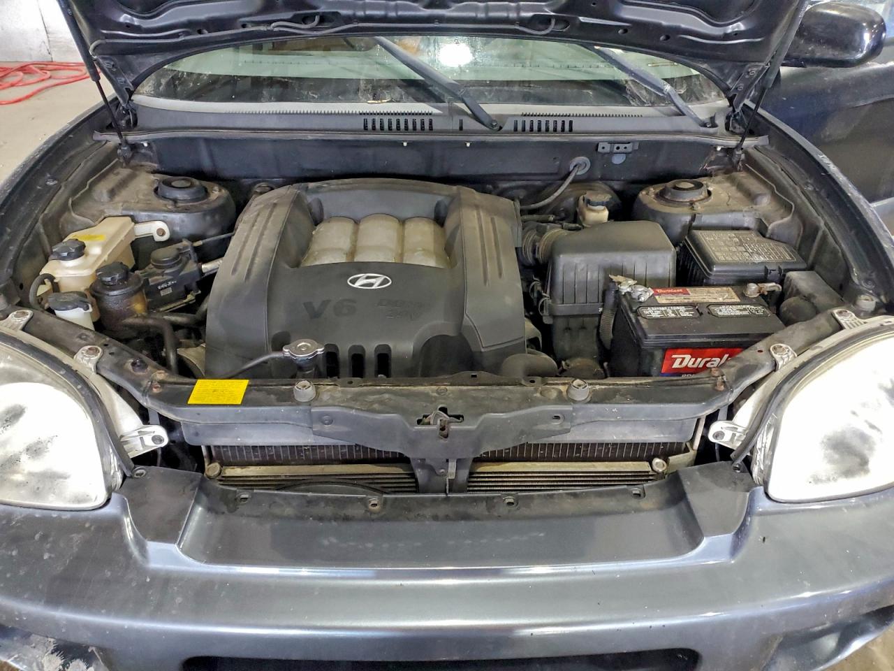 2002 Hyundai Santa Fe Gls Black vin: KM8SC73D72U306336