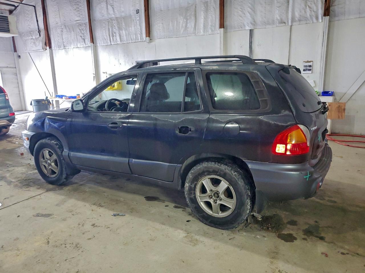 2002 Hyundai Santa Fe Gls Black vin: KM8SC73D72U306336
