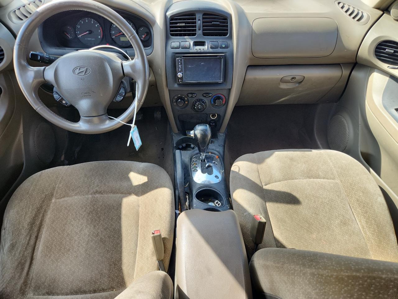 2004 Hyundai Santa Fe Gls Tan vin: KM8SC73D74U639655