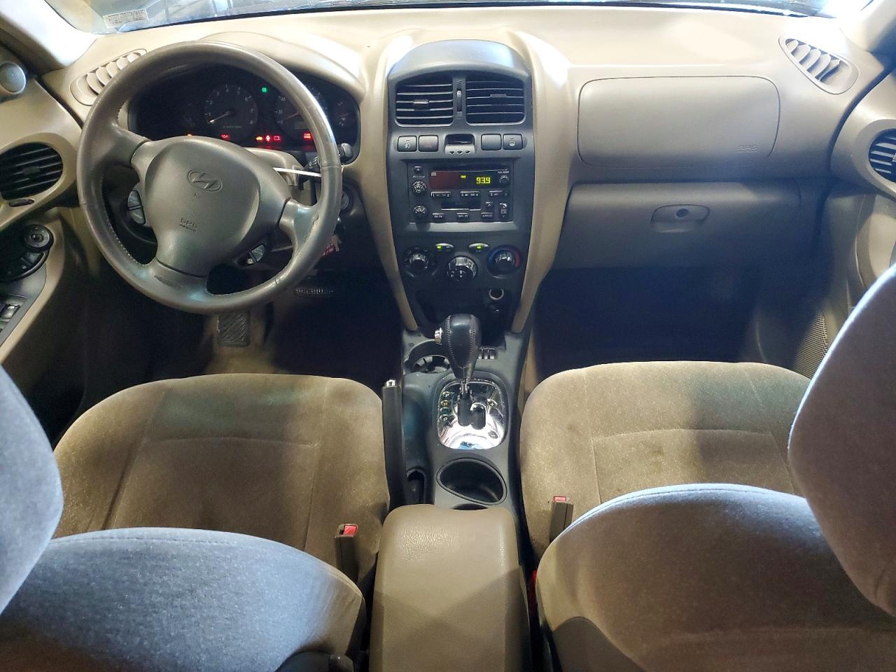 2004 Hyundai Santa Fe Gls Black vin: KM8SC73D74U724771