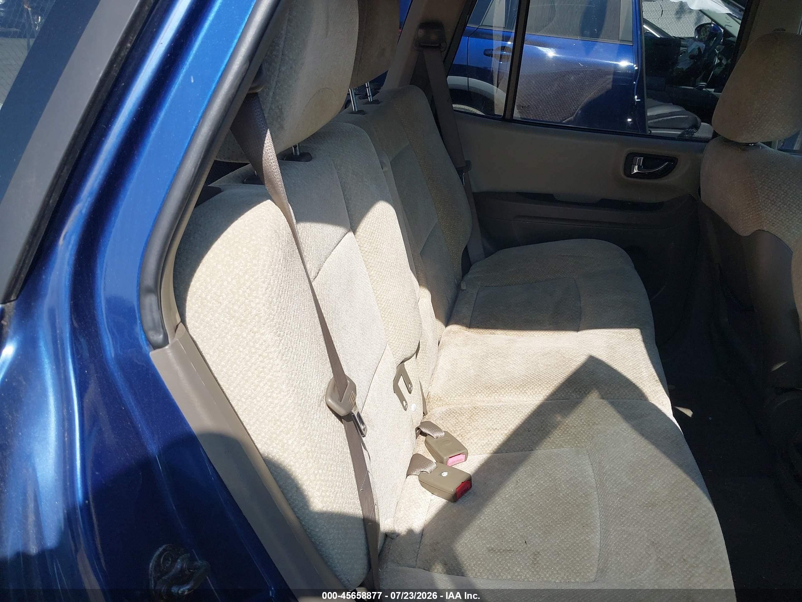 2006 Hyundai Santa Fe Gls Синий vin: KM8SC73D76U092289