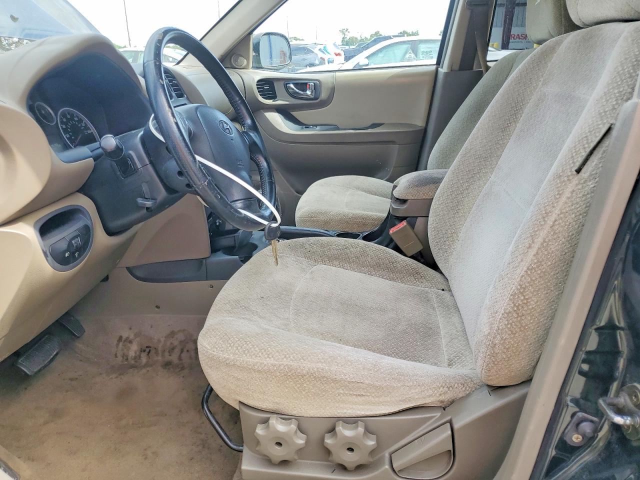 2006 Hyundai Santa Fe Gls Green vin: KM8SC73D76U111102