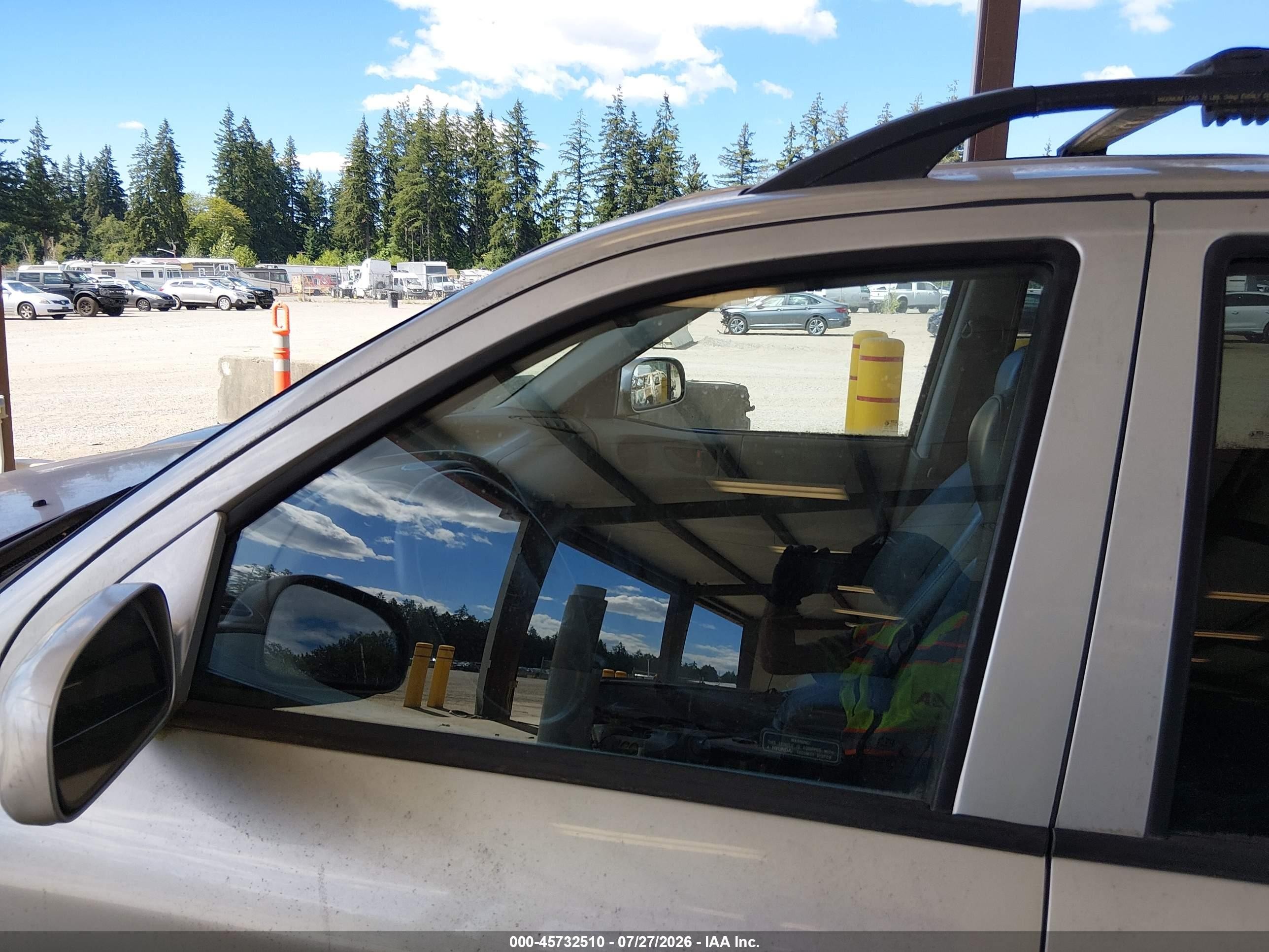 2002 Hyundai Santa Fe Gls/lx Silver vin: KM8SC73D82U165275