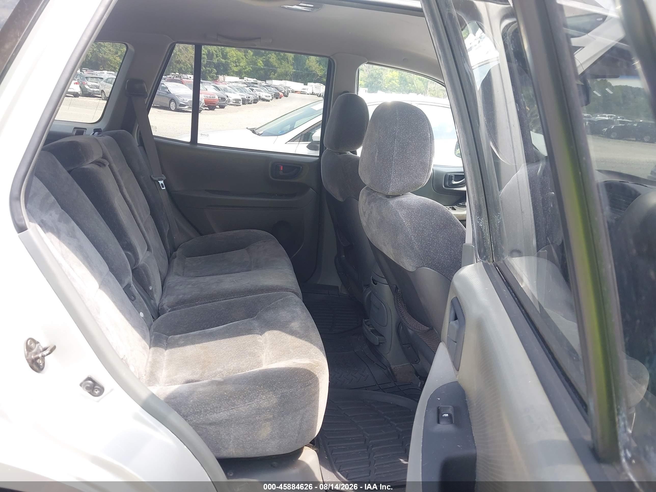2002 Hyundai Santa Fe Gls/lx Silver vin: KM8SC73D82U258104