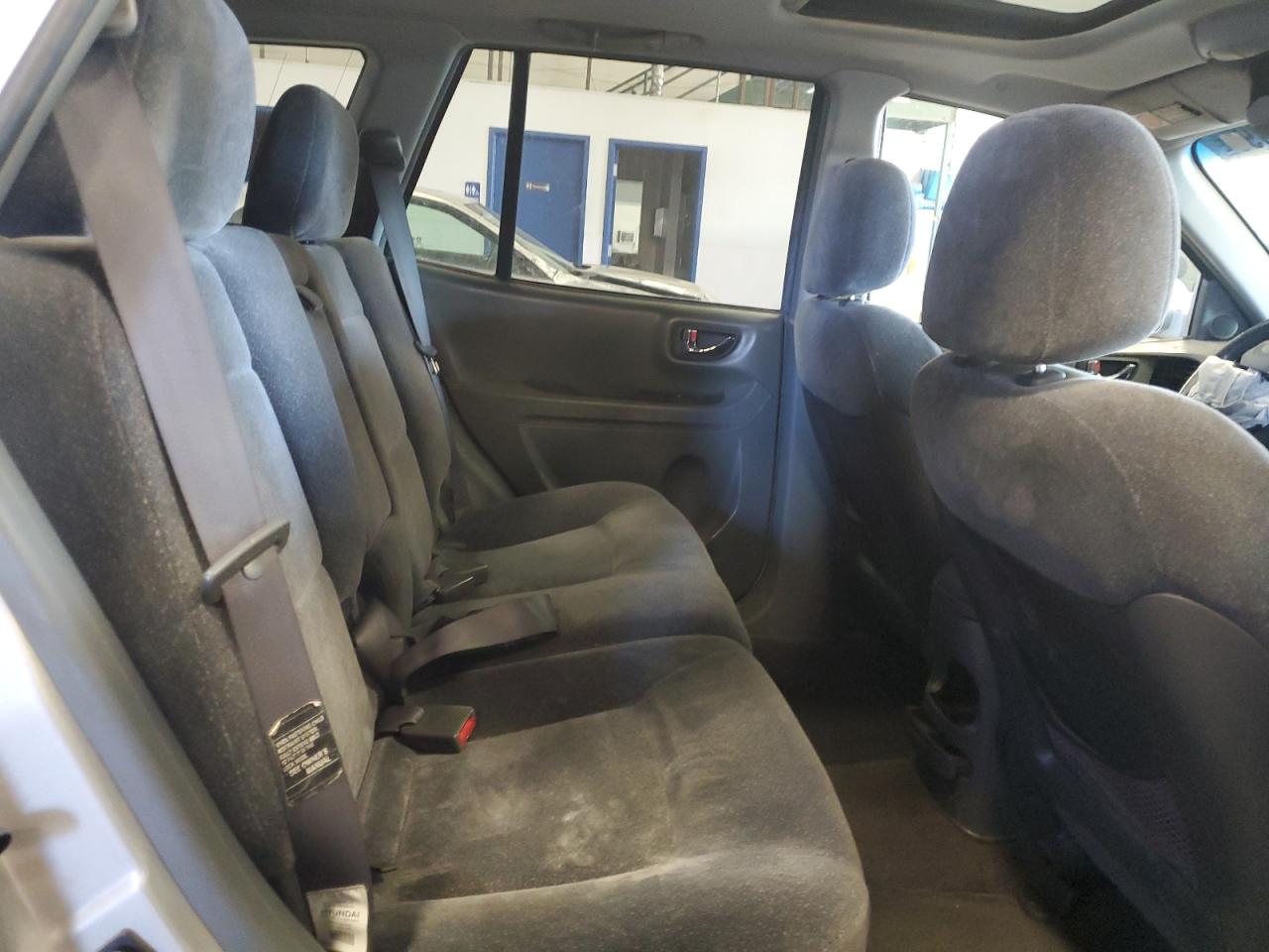 2003 Hyundai Santa Fe Gls Silver vin: KM8SC73D83U440774