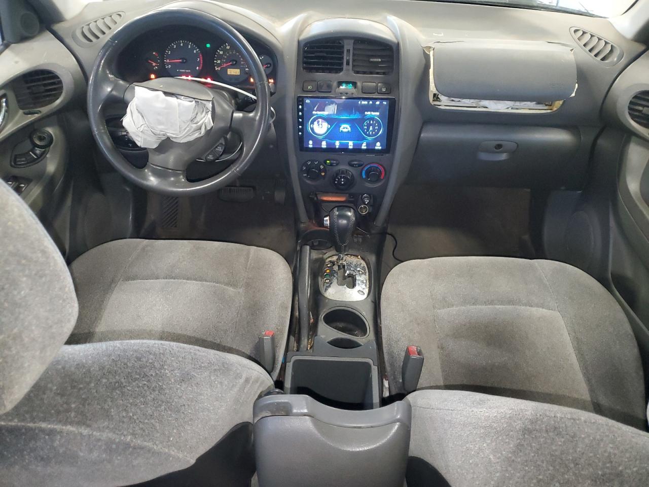 2003 Hyundai Santa Fe Gls Silver vin: KM8SC73D83U440774