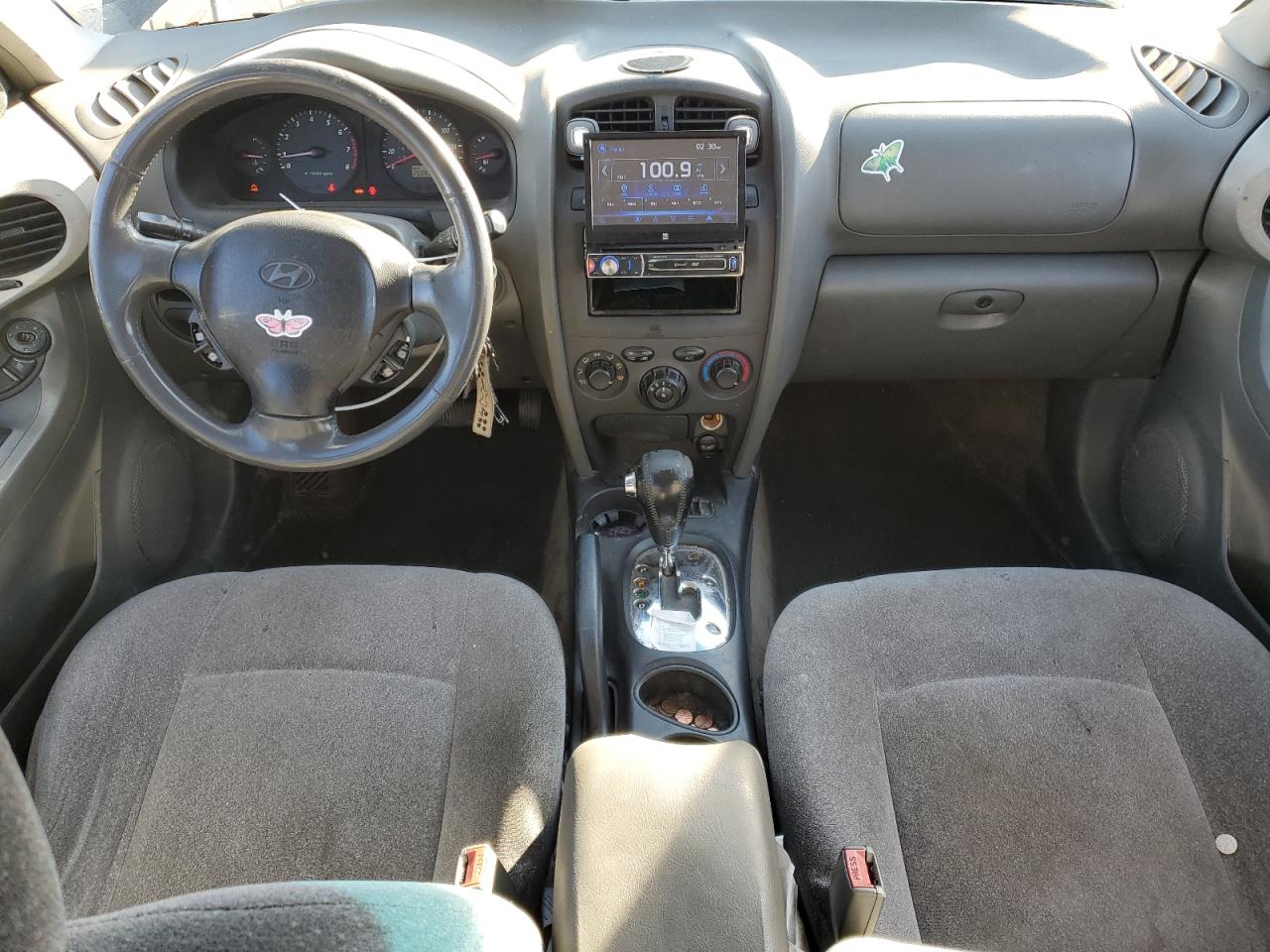 2003 Hyundai Santa Fe Gls Black vin: KM8SC73D83U500326