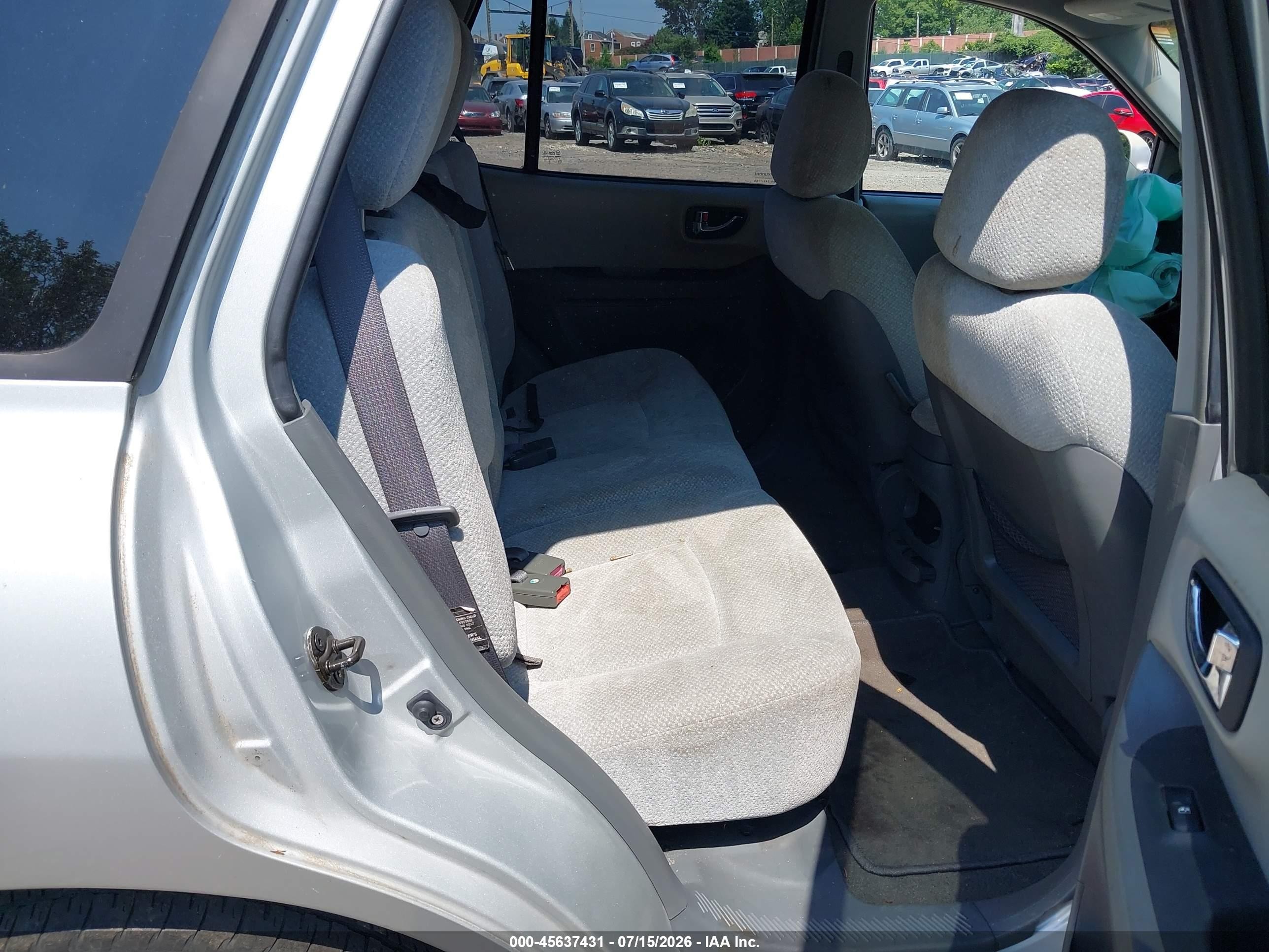 2006 Hyundai Santa Fe Gls Silver vin: KM8SC73D86U108192