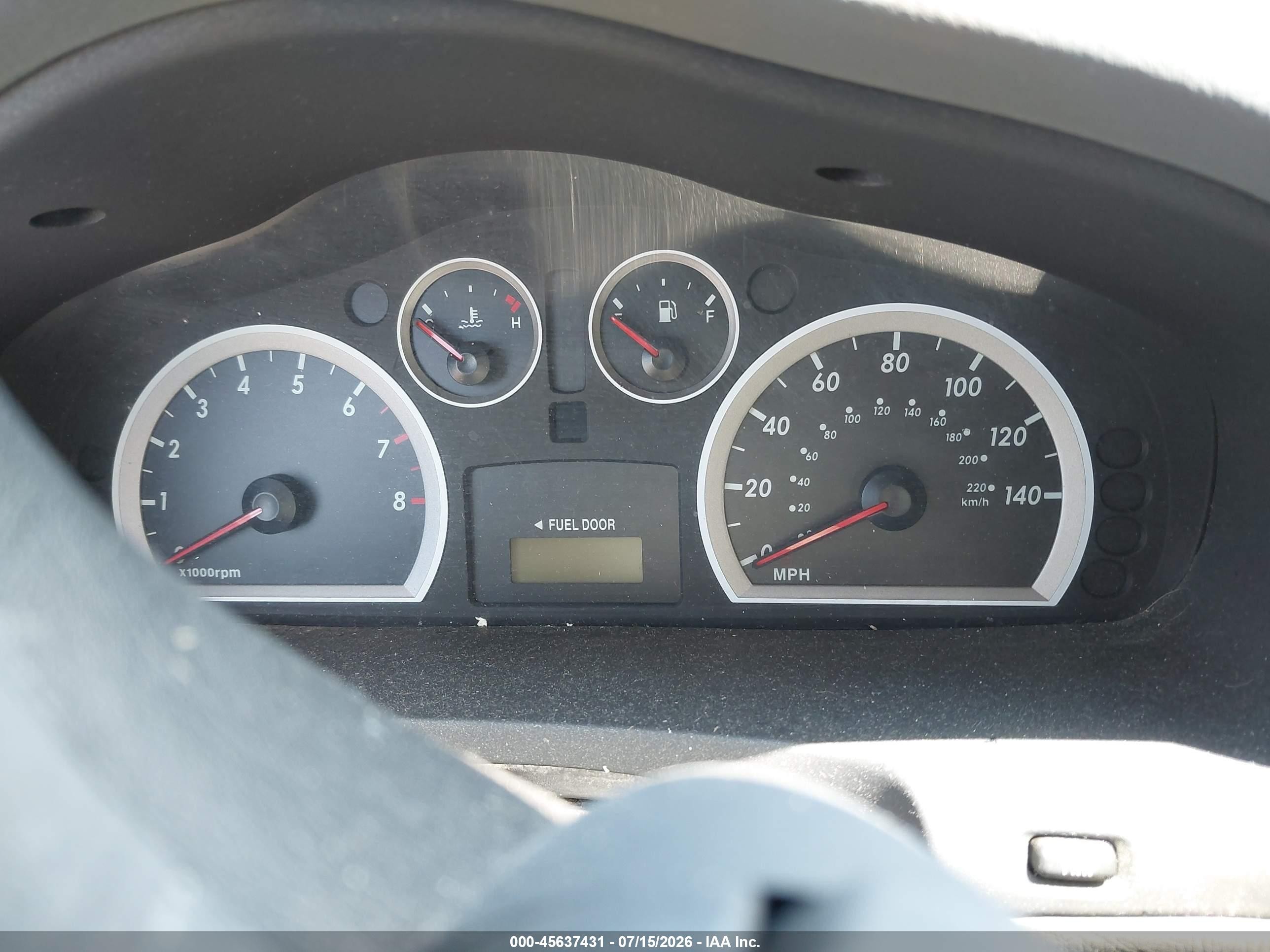 2006 Hyundai Santa Fe Gls Silver vin: KM8SC73D86U108192