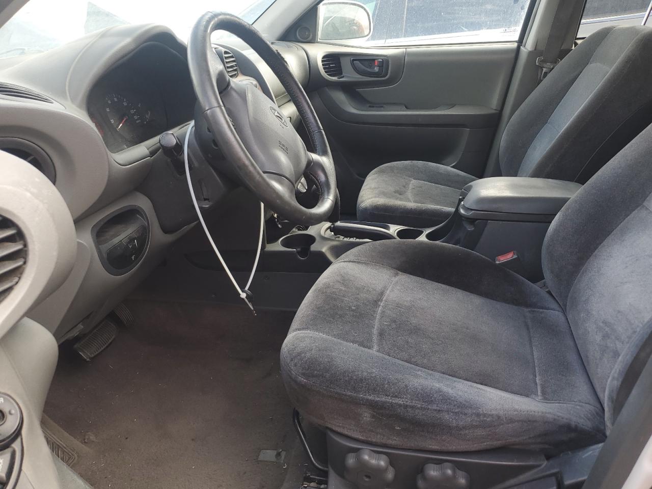 2002 Hyundai Santa Fe Gls White vin: KM8SC73D92U175975