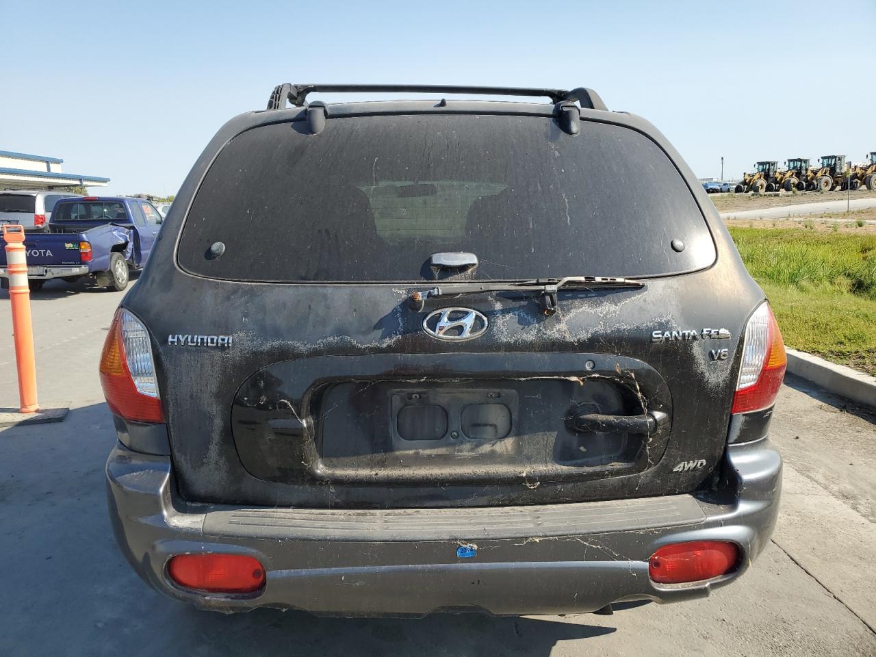 2002 Hyundai Santa Fe Gls   Black vin: KM8SC73D92U302675