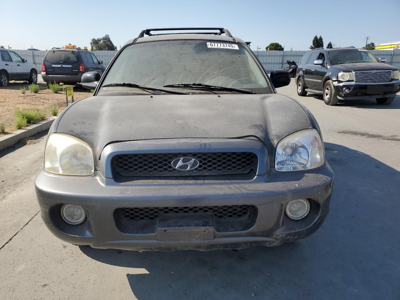 2002 Hyundai Santa Fe Gls   Black vin: KM8SC73D92U302675