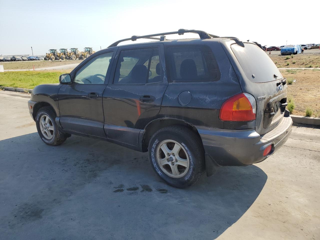 2002 Hyundai Santa Fe Gls   Black vin: KM8SC73D92U302675