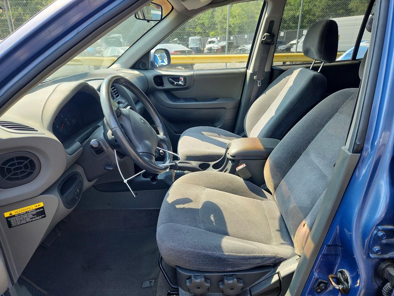 2003 Hyundai Santa Fe Gls Blue vin: KM8SC73D93U370282
