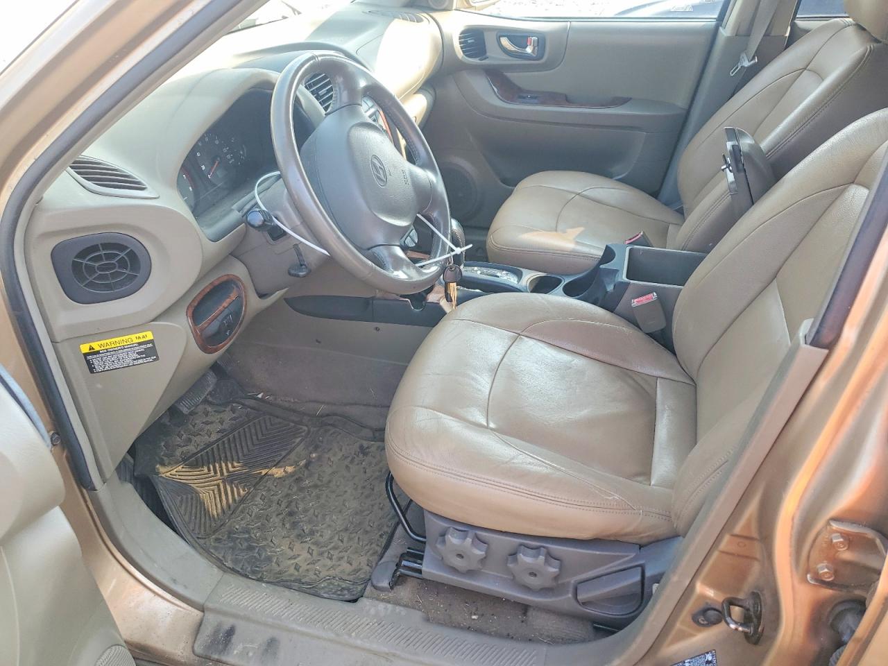 2004 Hyundai Santa Fe Gls Tan vin: KM8SC73D94U696911