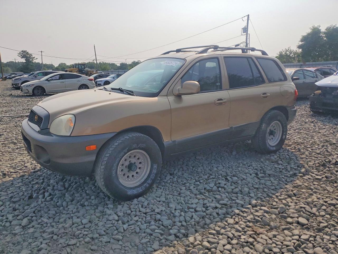 2004 Hyundai Santa Fe Gls Tan vin: KM8SC73D94U696911