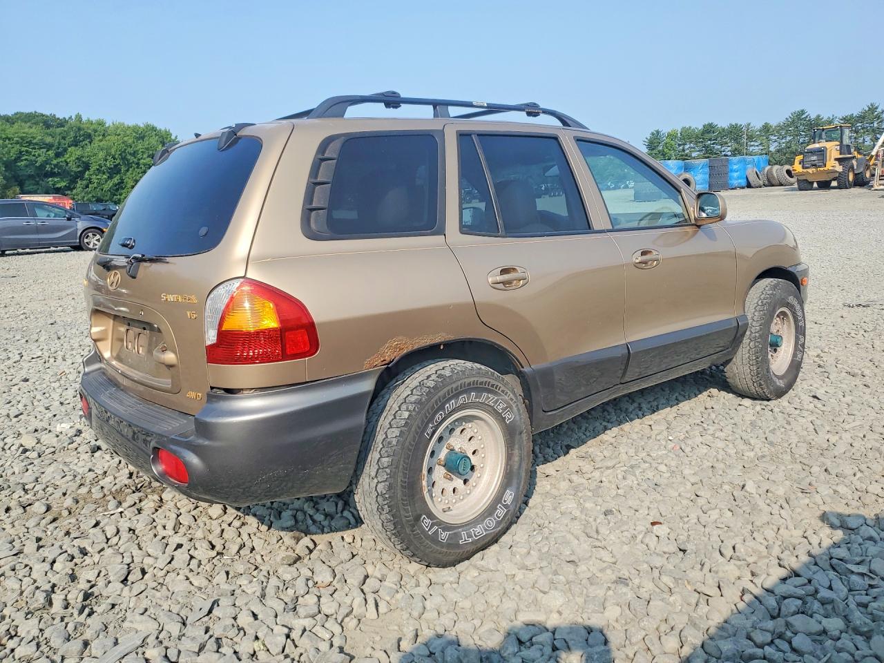 2004 Hyundai Santa Fe Gls Tan vin: KM8SC73D94U696911