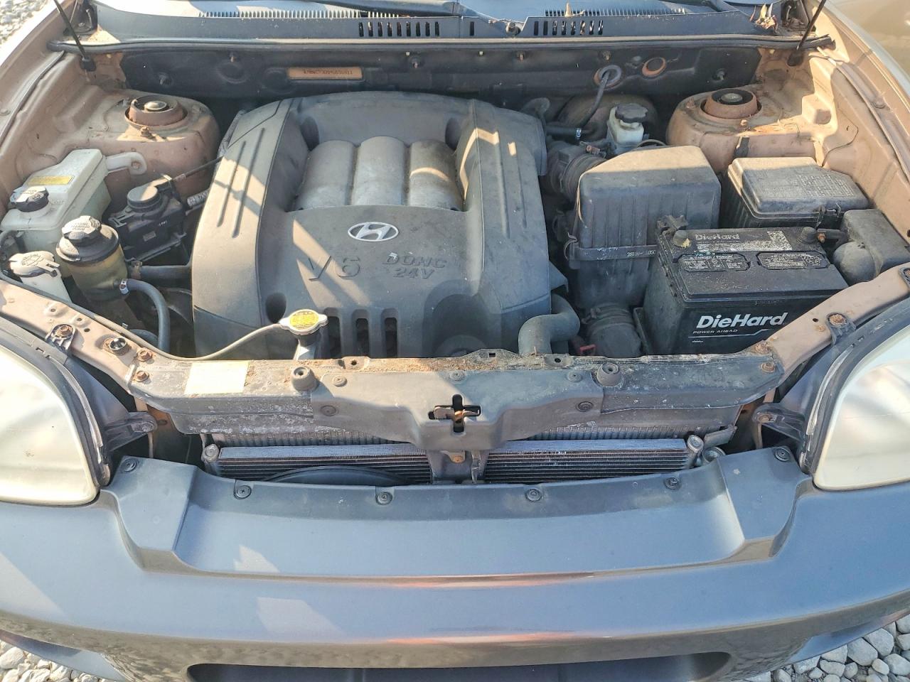 2004 Hyundai Santa Fe Gls Tan vin: KM8SC73D94U696911