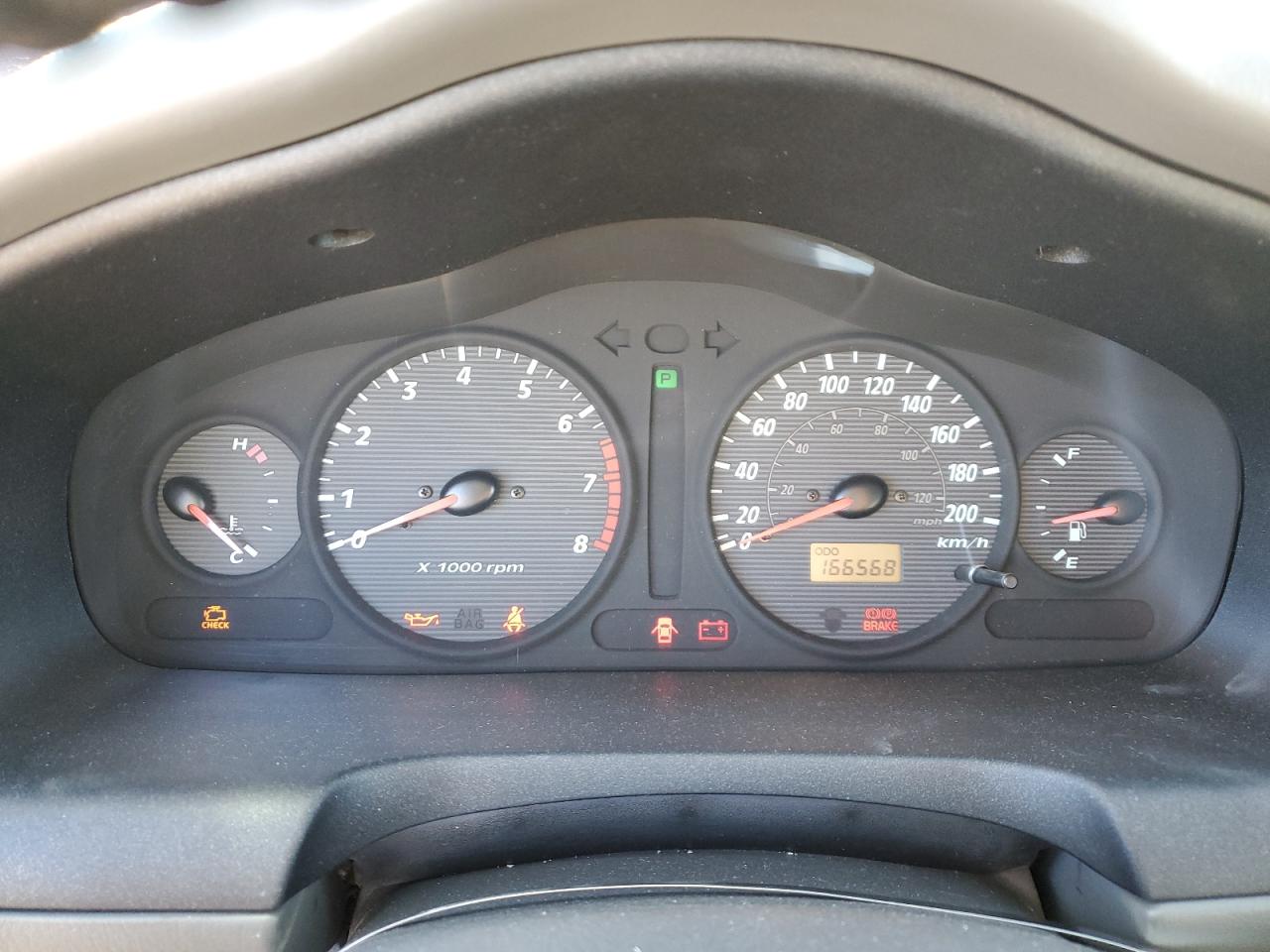 2003 Hyundai Santa Fe Gls Red vin: KM8SC73DX3U422471