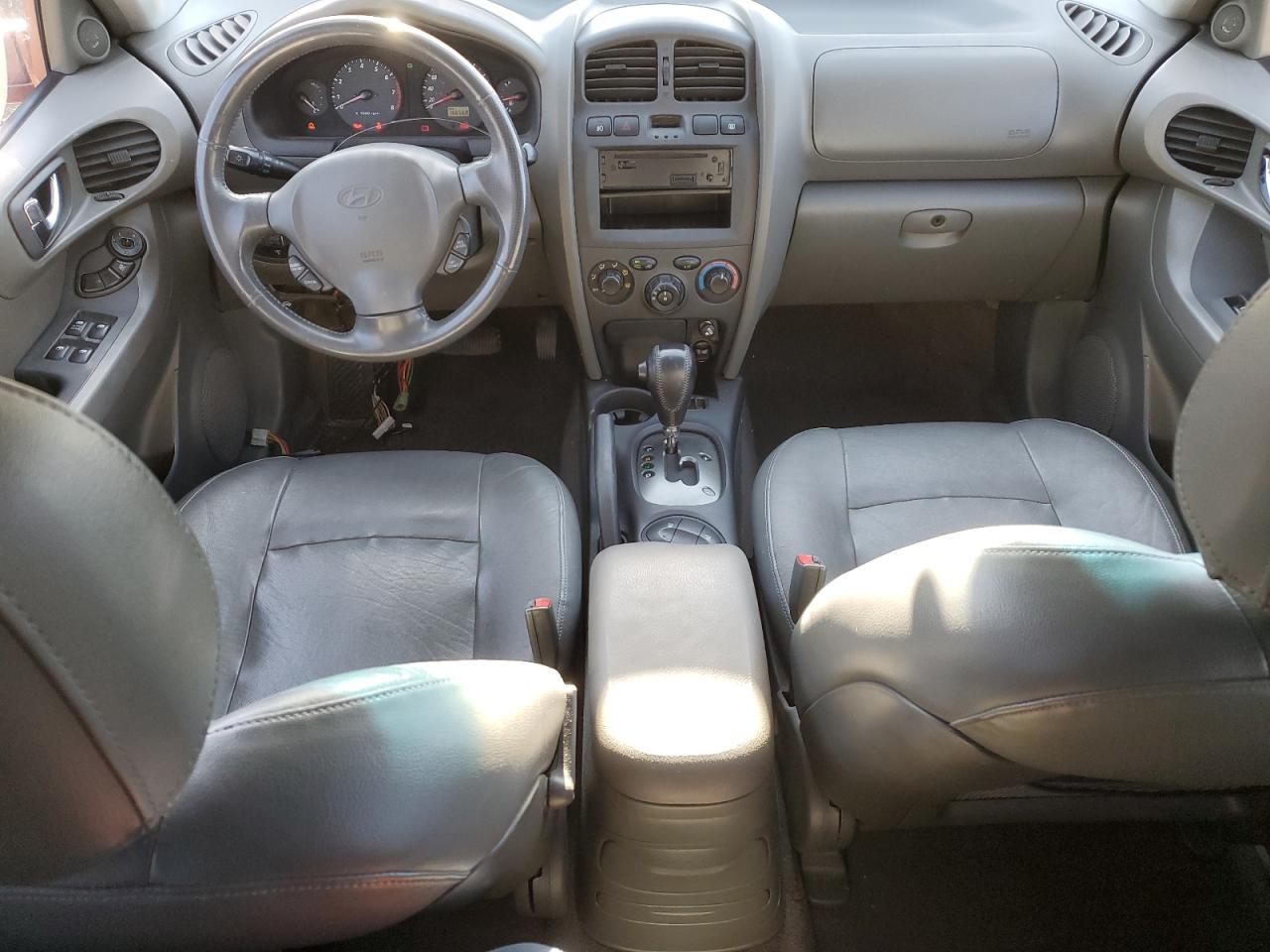 2003 Hyundai Santa Fe Gls Red vin: KM8SC73DX3U422471
