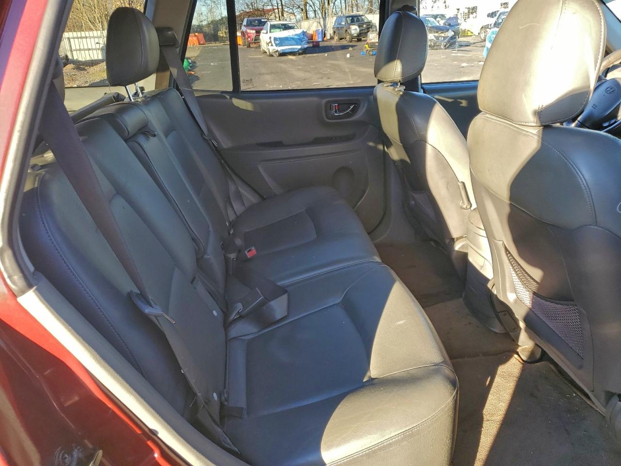 2003 Hyundai Santa Fe Gls Red vin: KM8SC73DX3U443725