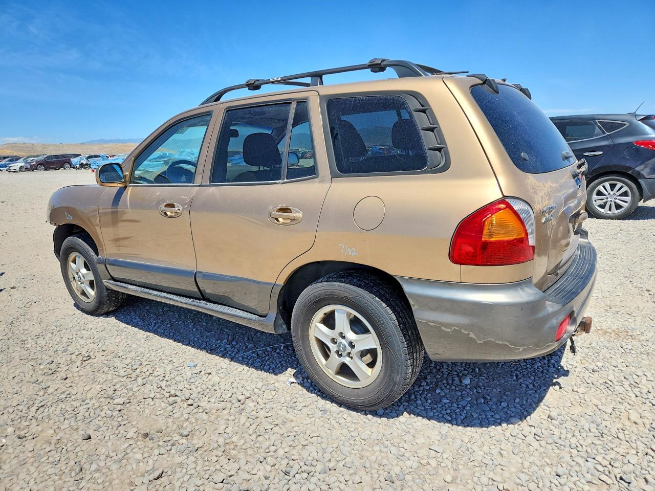 2004 Hyundai Santa Fe Gls Золотой vin: KM8SC73DX4U728314