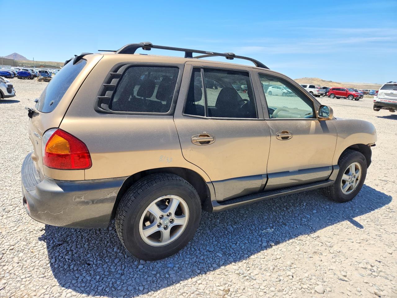 2004 Hyundai Santa Fe Gls Золотой vin: KM8SC73DX4U728314