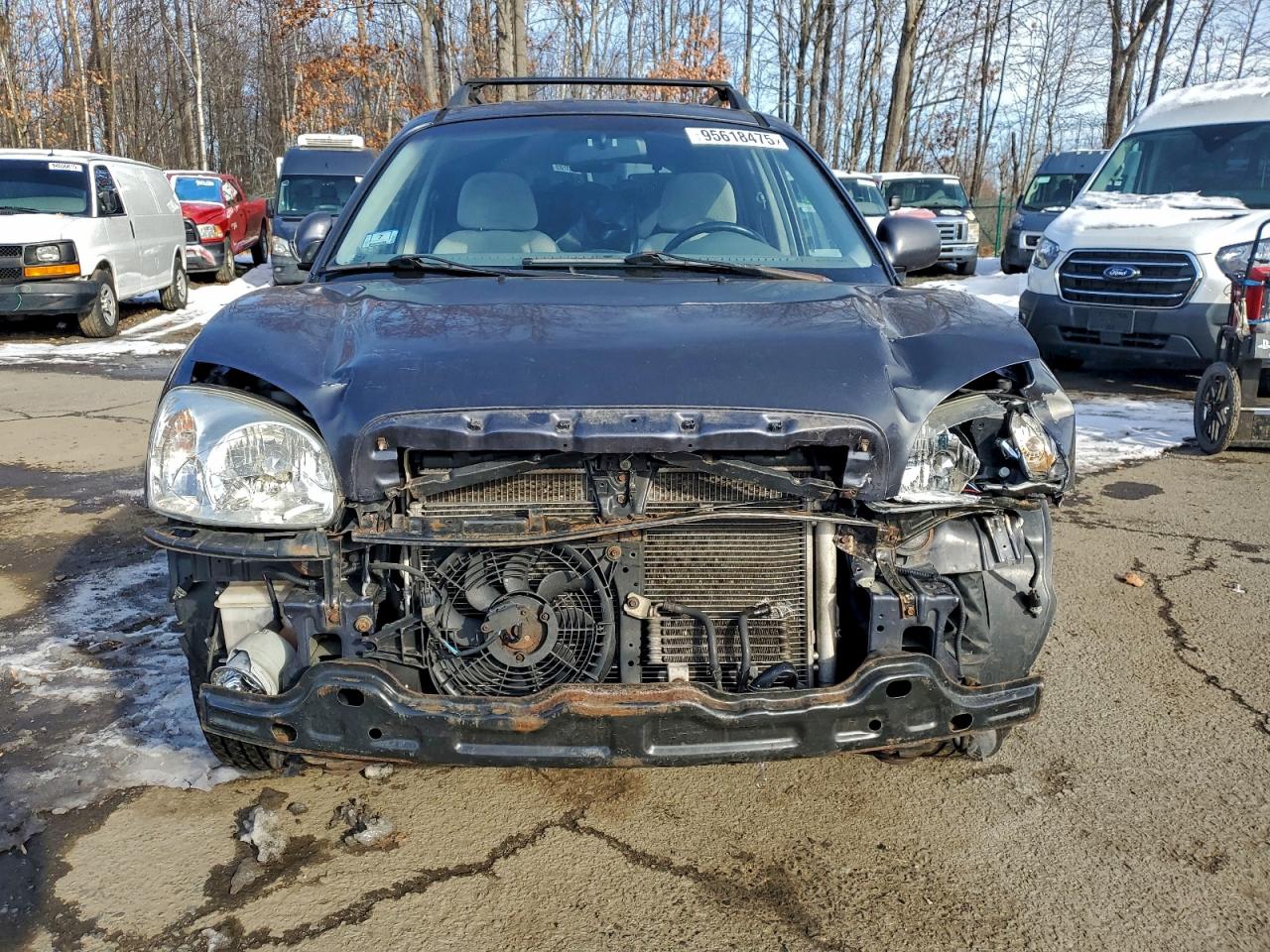 2006 Hyundai Santa Fe Gls Синий vin: KM8SC73DX6U058816
