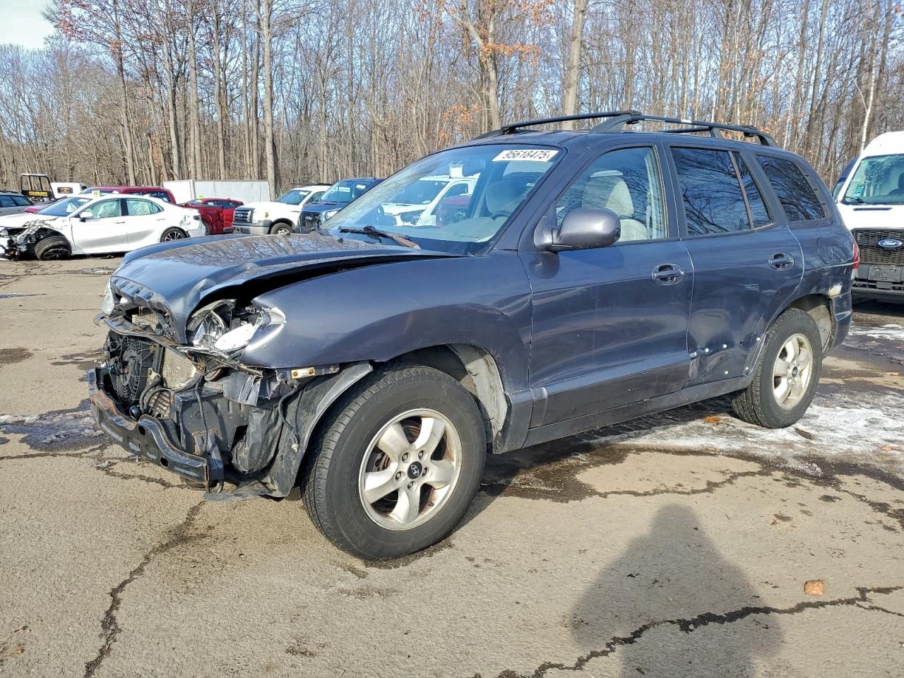 2006 Hyundai Santa Fe Gls Синий vin: KM8SC73DX6U058816