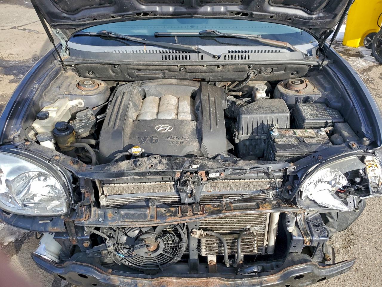 2006 Hyundai Santa Fe Gls Синий vin: KM8SC73DX6U058816