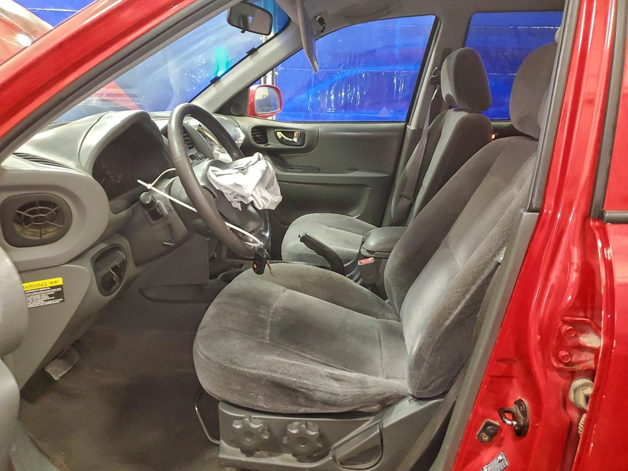 2003 Hyundai Santa Fe Gls Red vin: KM8SC73E03U522362