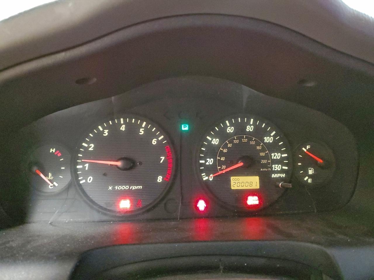 2003 Hyundai Santa Fe Gls Red vin: KM8SC73E03U522362