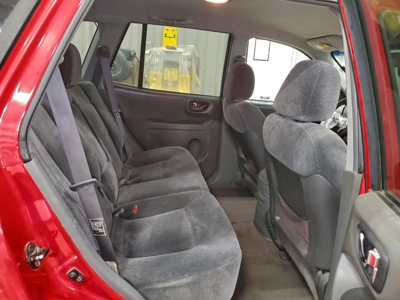 2003 Hyundai Santa Fe Gls Red vin: KM8SC73E03U522362