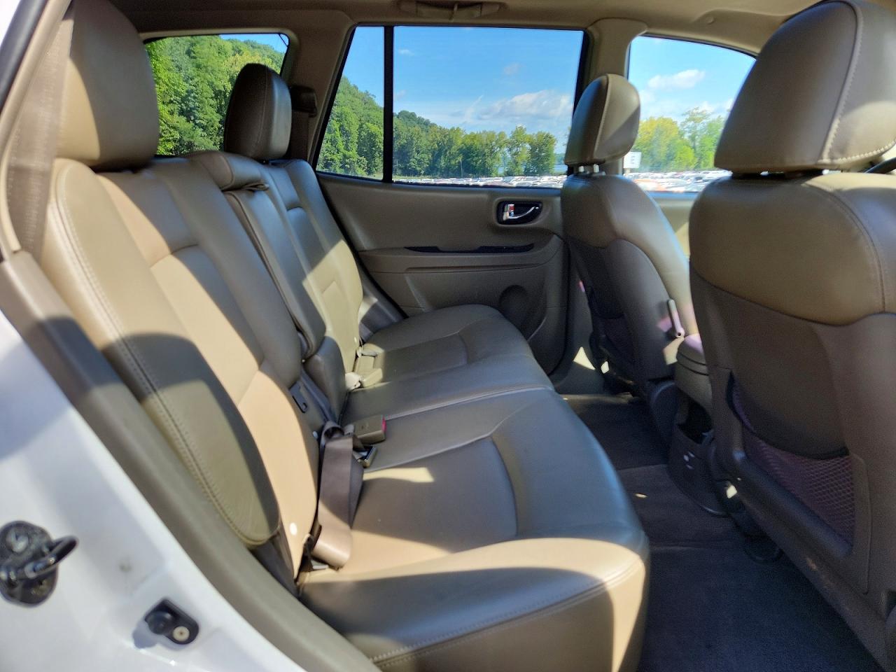 2004 Hyundai Santa Fe Gls White vin: KM8SC73E04U590291